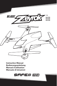 Handleiding Blade Zeyrok RTF Drone