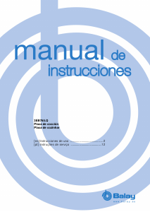 Manual de uso Balay 3EB765LQ Placa