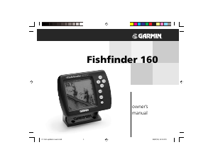 Manual Garmin 160 Fishfinder