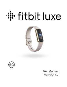 Manual Fitbit Luxe Activity Tracker