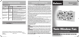 Handleiding Holmes HAWF2041-N Ventilator