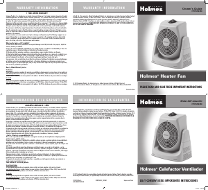 Manual de uso Holmes HFH5963M-GM Calefactor