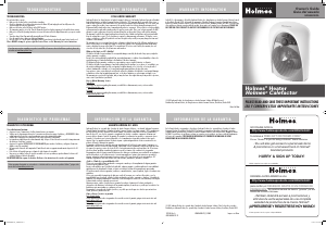 Manual de uso Holmes HFH436WGL-TG Calefactor