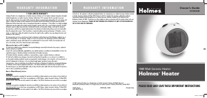 Handleiding Holmes HCH9264M-WTU Kachel
