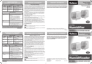 Manual de uso Holmes HM1300BF-U Humidificador