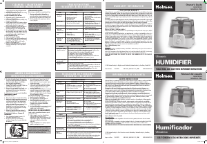 Manual de uso Holmes HUL310-U-2 Humidificador