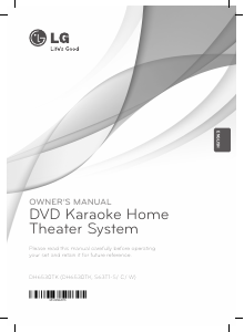 Manual LG DH6530TK Home Theater System