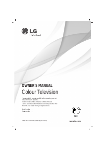 Manual LG 21FU6RL Television