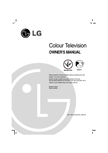 Manual LG 21FS6RG-TS Television