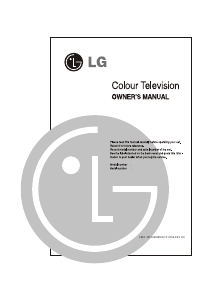 Handleiding LG 21FG6RG-T9 Televisie