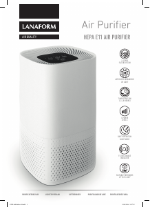 Mode d’emploi Lanaform LA120209 Purificateur d'air