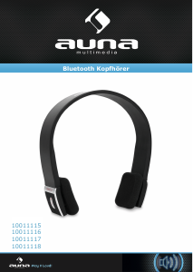 Manual Auna 10011115 Headphone
