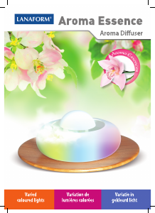 Mode d’emploi Lanaform LA120308 Aroma Essence Diffuseur d'arôme