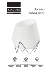 Manual de uso Lanaform LA120319 Borneo Difusor de aroma