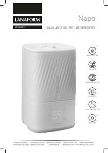 Manual Lanaform LA120125 Napo Humidifier