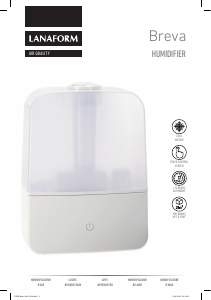 Mode d’emploi Lanaform LA120123  Breva Humidificateur