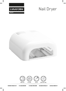 Manual Lanaform LA130511 Nail Dryer