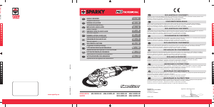 Mode d’emploi Sparky MBA 2600PA HD Meuleuse angulaire