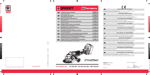 Manuale Sparky M 18Li-I HD Smerigliatrice angolare