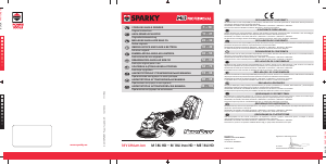 Bedienungsanleitung Sparky M 18Li-I HD Winkelschleifer