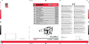 Manual de uso Sparky K 615CE Martillo de demolición