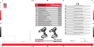 Manuale Sparky BR2 18Li-C HD Trapano avvitatore