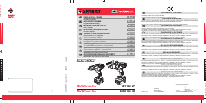 Manuale Sparky BUR2 18Li HD Trapano avvitatore