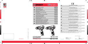 Manuale Sparky BR2 12Li-C HD Trapano avvitatore