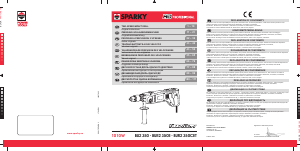 Посібник Sparky BUR2 350E Дрель-шуруповерт