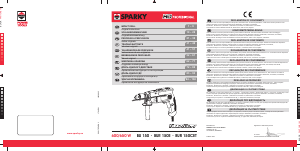 Manual Sparky BUR 150E Berbequim de percussão