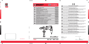 Посібник Sparky BU2 160 Дрель-шуруповерт