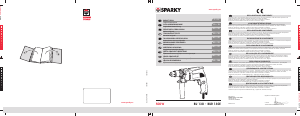 Handleiding Sparky BUR 130E Klopboormachine