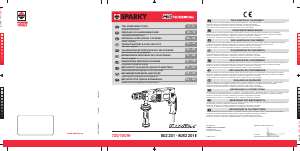 Manual de uso Sparky BUR2 201E Taladradora de percusión