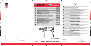 Instrukcja Sparky BUR2 250E Wiertarka udarowa