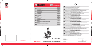 Посібник Sparky X 110CES Plus Вертикальний фрезерний верстат