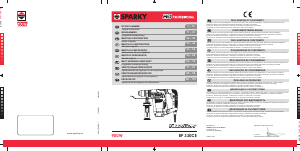 Manual de uso Sparky BP 330CE Martillo perforador
