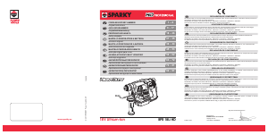 Manual de uso Sparky BPR 18Li HD Martillo perforador