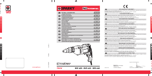 Manual Sparky BVR 64E Screw Driver