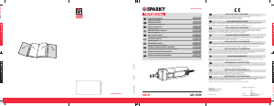 Mode d’emploi Sparky MK 550E Meuleuse droite