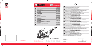 Manual de uso Sparky FK 6524 Rozadora