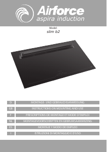 Manual Airforce Slim B2 Eco Hob