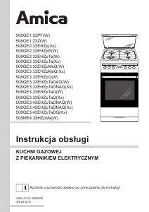 Instrukcja Amica 508GE1.23Z(W) Kuchnia