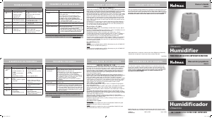 Handleiding Holmes HM2612-U Luchtbevochtiger