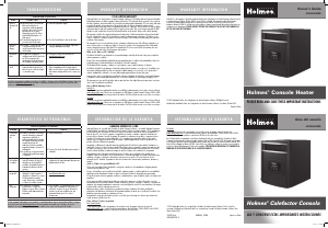Manual de uso Holmes HRH6504ERE Calefactor