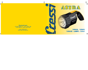 Manuale Cressi Astra Torcia