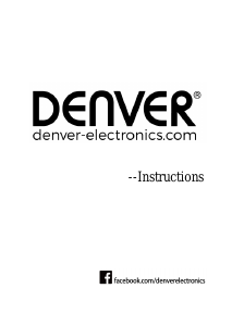 Manual Denver LSC-531MK2 Lamp