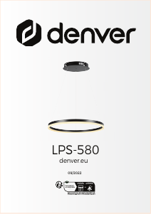 Manual Denver LPS-580 Candeeiro