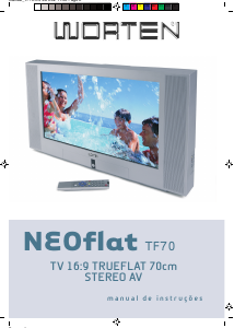 Manual Worten TF70 Neoflat Televisor