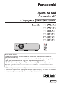 Priručnik Panasonic PT-LB303 Projektor