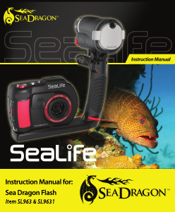 Handleiding SeaLife SL9631 Sea Dragon Flitser